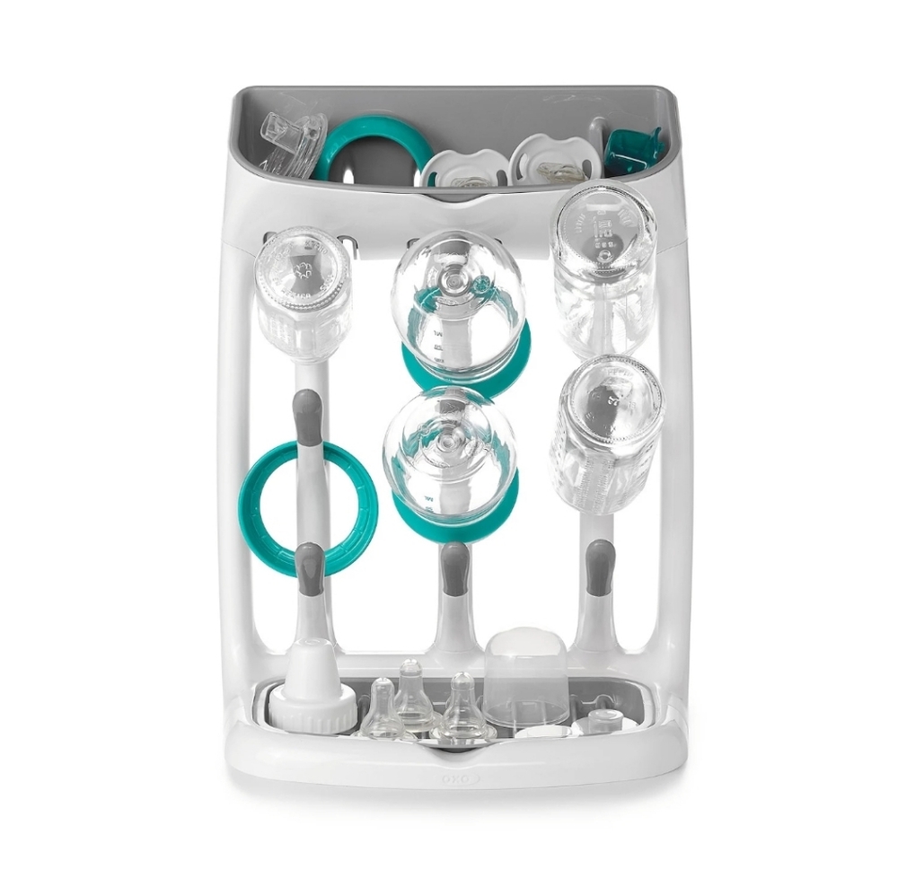 OXO Tot Space Saving Baby Bottle Drying Rack